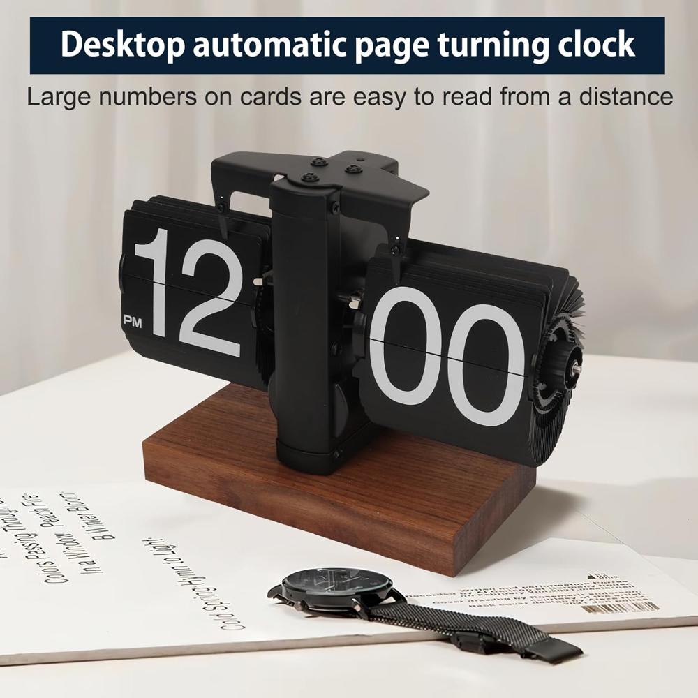 Retro Digital Flip Table Clock