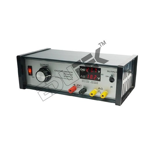 L.T. AC/DC POWER SUPPLY 0-25V/10A  (DIGITAL)