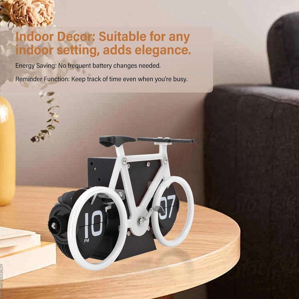 Bike Shape Flip Clock