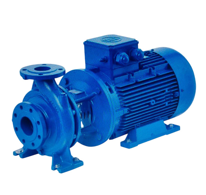 Centrifugal Monoblock Pump - Color: Blue Paint Coated