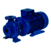 Centrifugal Monoblock Pump - Color: Blue Paint Coated