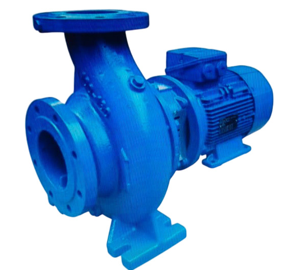 Horizontal Centrifugal Pump - Color: Blue Paint Coated