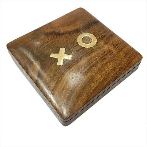 Wooden Not And Cross Box