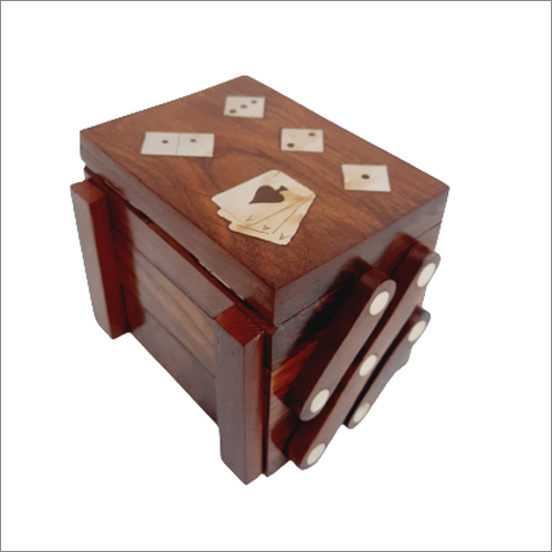 Wooden 3 Game Box
