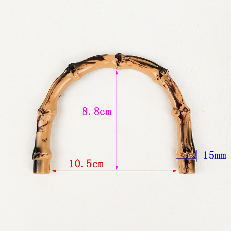 Bamboo-look Plastic Accessories for Handbags