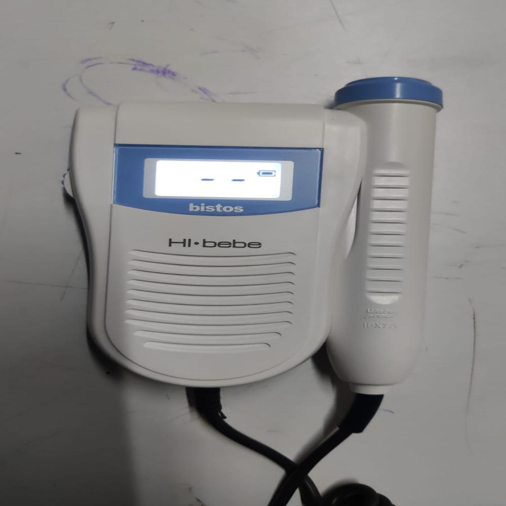 Fetal Doppler - Plastic, 5x5x5 Cm , Lightweight Portable Device For Real-time Fetal Heartbeat Monitoring