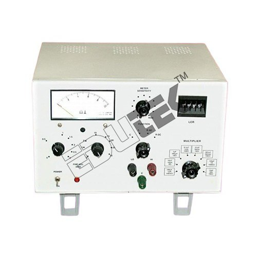 LCR Q METER (BRIDGE TYPE) ANALOG BENCH TYPE
