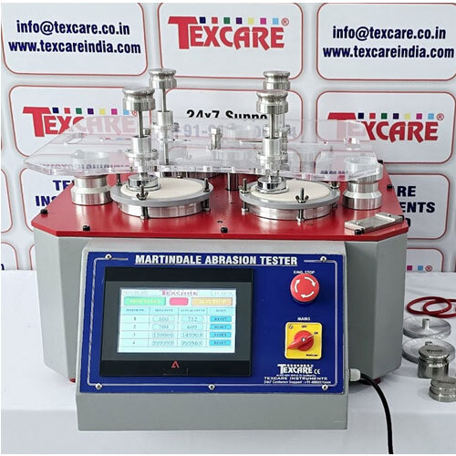 Martindale Abrasion Cum Pilling Tester 4 Head