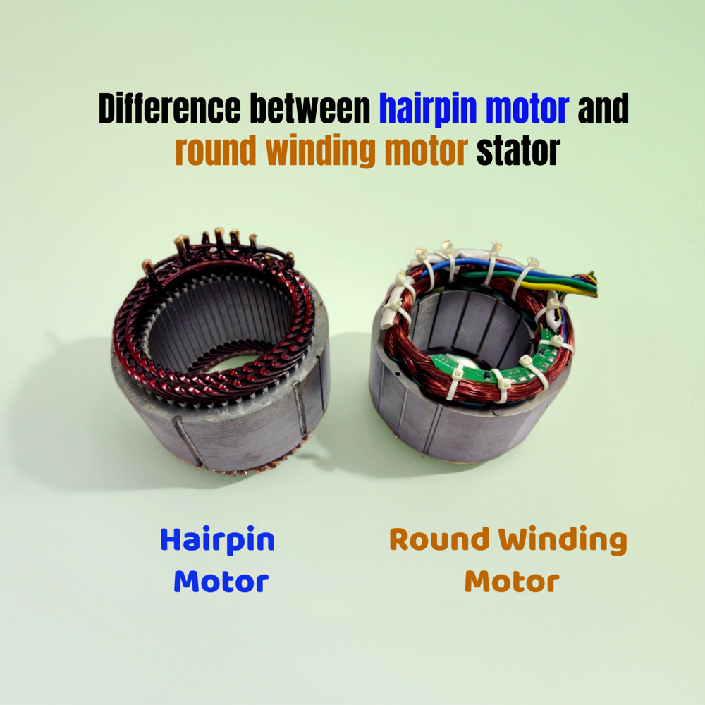 1000w/1200w Hairpin Motor & sine wave controller Kit