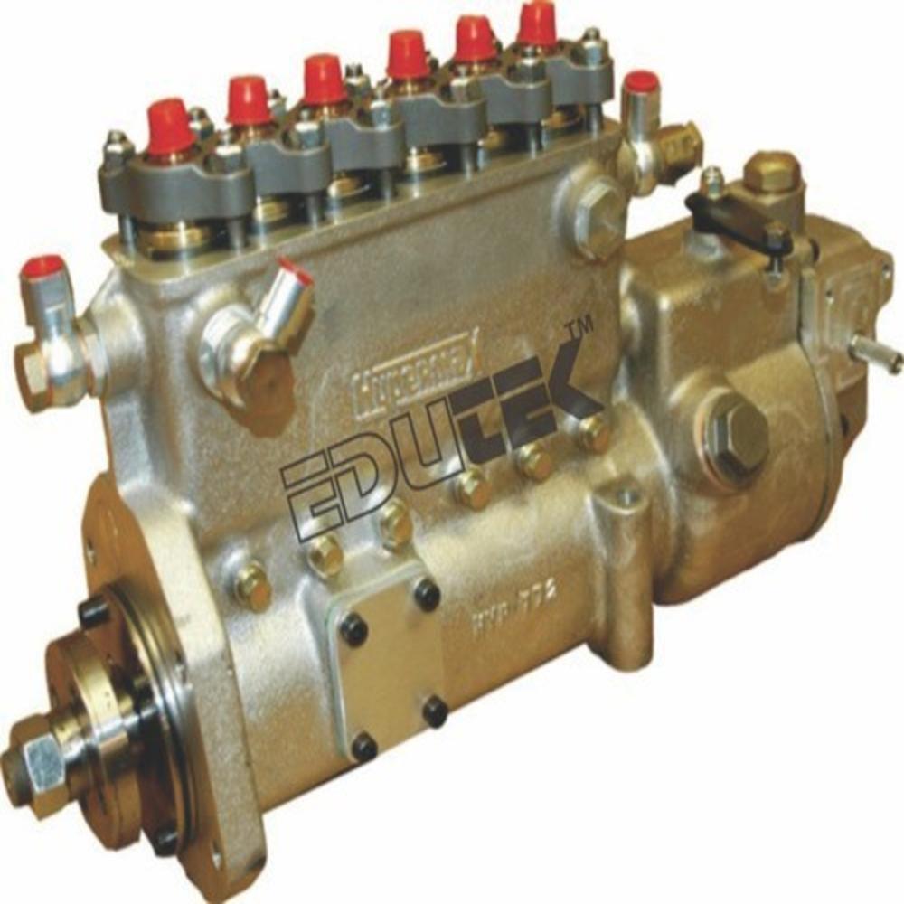 Injection Pump - Metal Alloy, 300x150x200 Mm, 6 In-line Cylinders, Semi-automatic, 2 Injectors, -20â°c To 80â°c Temperature Range, 5 Kg Weight