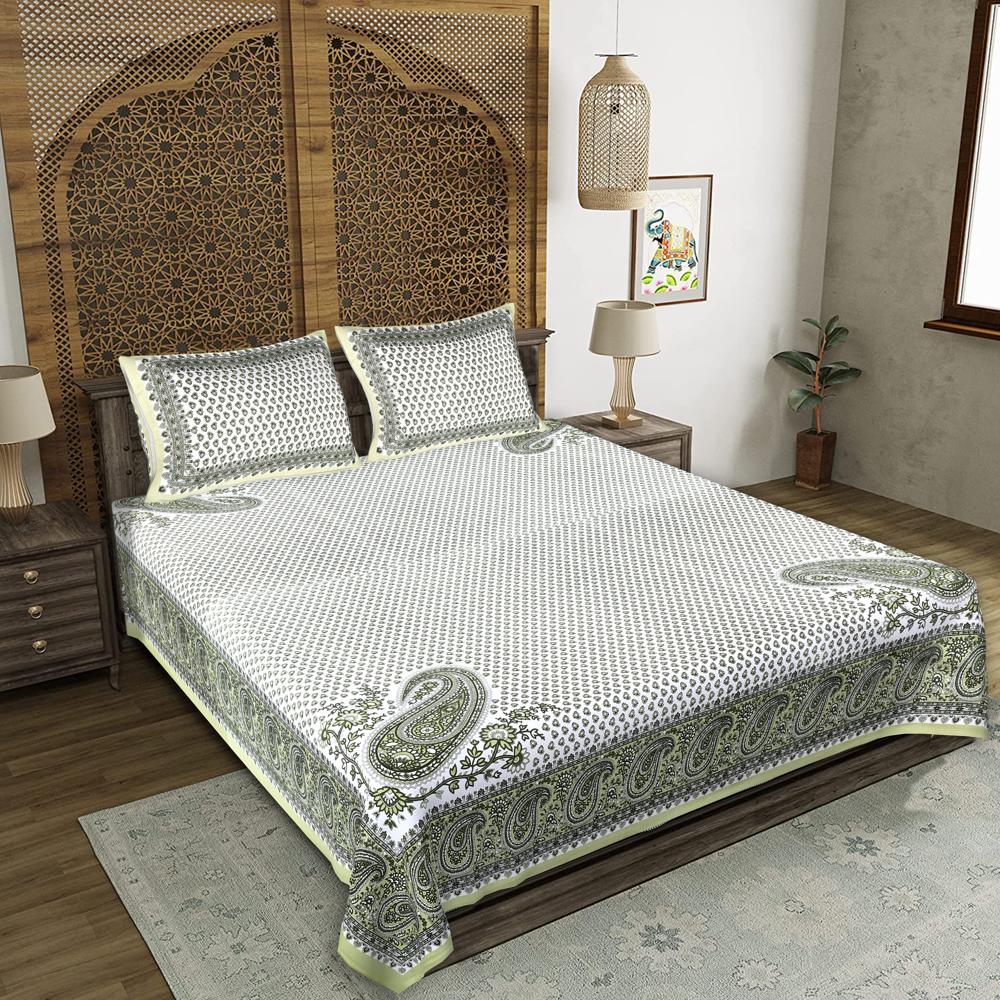 Double bedsheet Size 93 x 108 inch