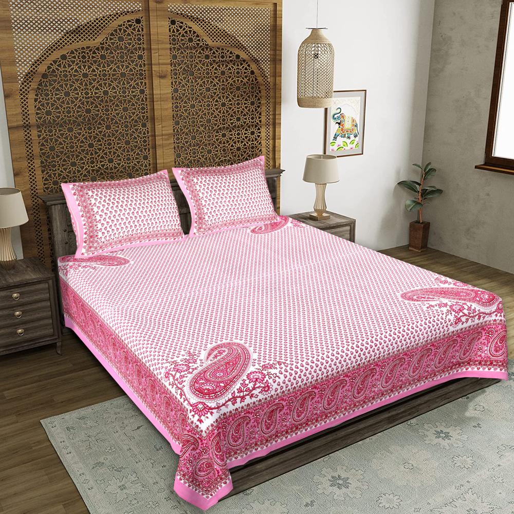 Double bedsheet Size 93 x 108 inch