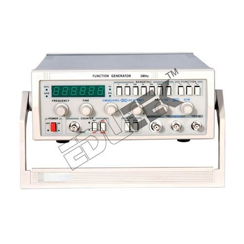 FUNCTION GENERATOR 2HZ-2MHZ WITH FREQUENCY COUNTER