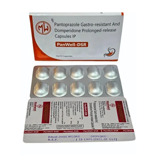 Pantoprazole Gastro Resistant Domperidone Capsules Ip - Drug Type: General Medicines