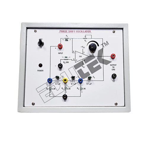 PHASE SHIFT OSCILLATOR USING OP AMP