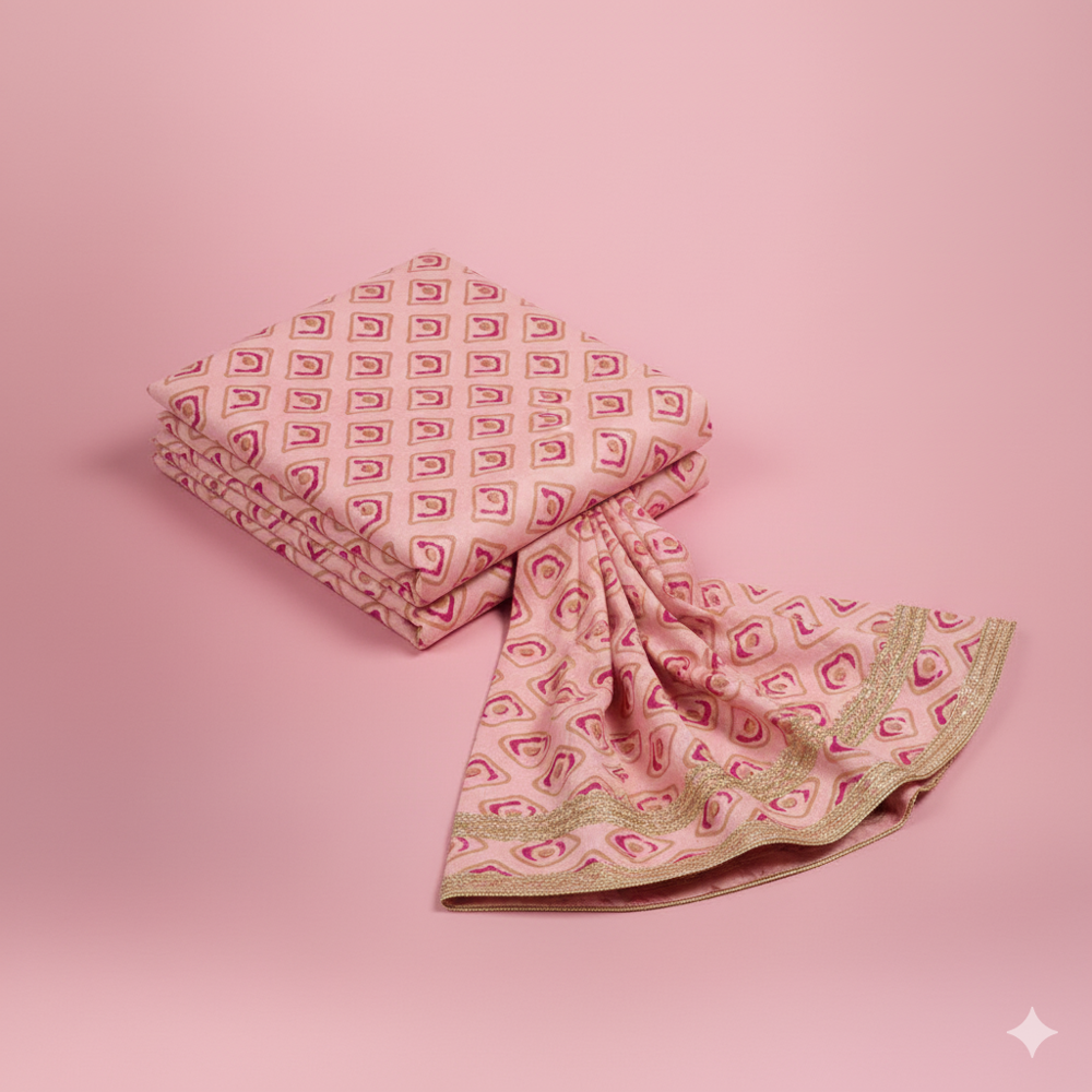 digital print fabric, pink diamond print fabric