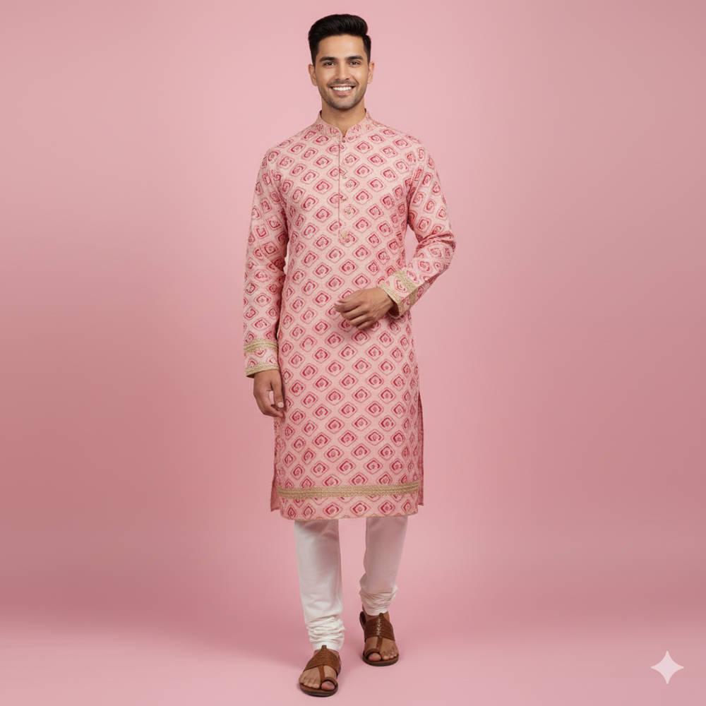 digital print fabric, pink diamond print fabric