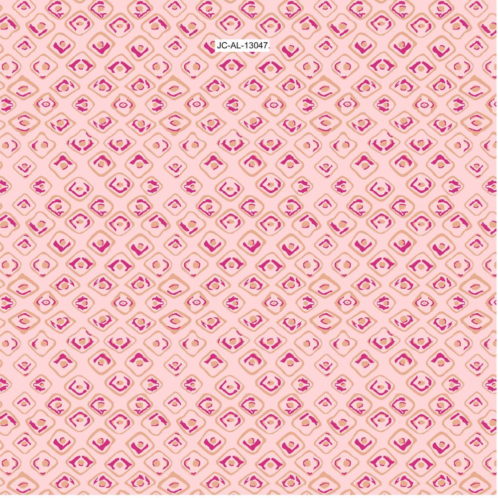 digital print fabric, pink diamond print fabric