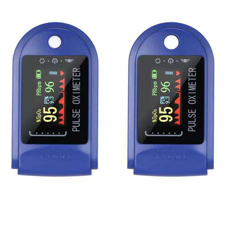 Fingertip Pulse Oximeter - Hospital Grade Material | Compact, Lightweight, Non-invasive Monitoring, Digital Display, Fast Readings, Low Power Consumption, Visual Alarms, Bluetooth Connectivity