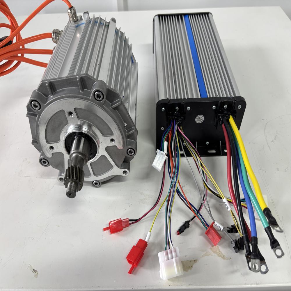 1500w/1800w/2000w/2200w/2500w PMSM Hairpin Motor & sine wave controller Kit