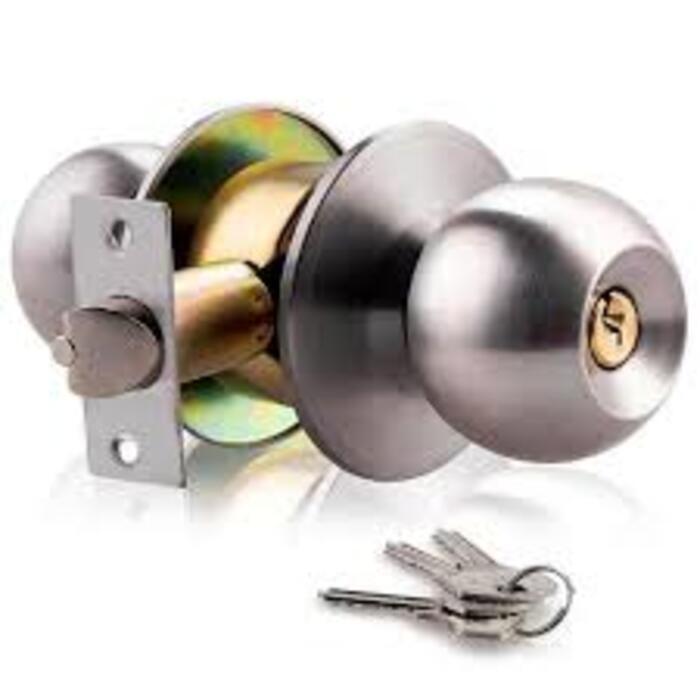 Cylindrical Knob Lock - Application: Doors