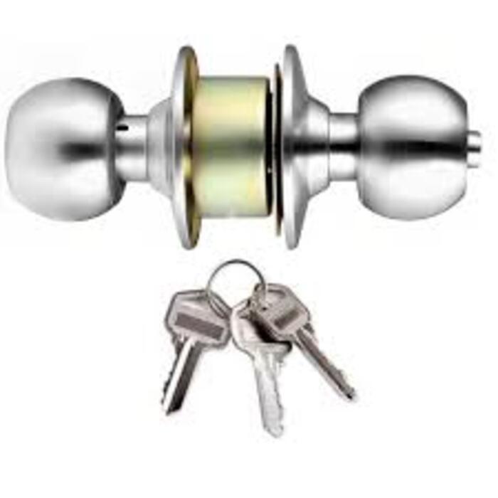Cylindrical Knob Lock - Application: Doors