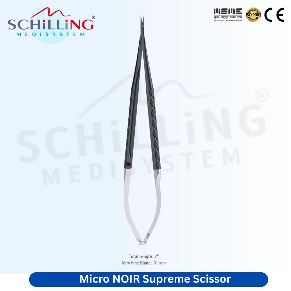 Schilling Micro Noir Supreme Scissor - Material: Tc