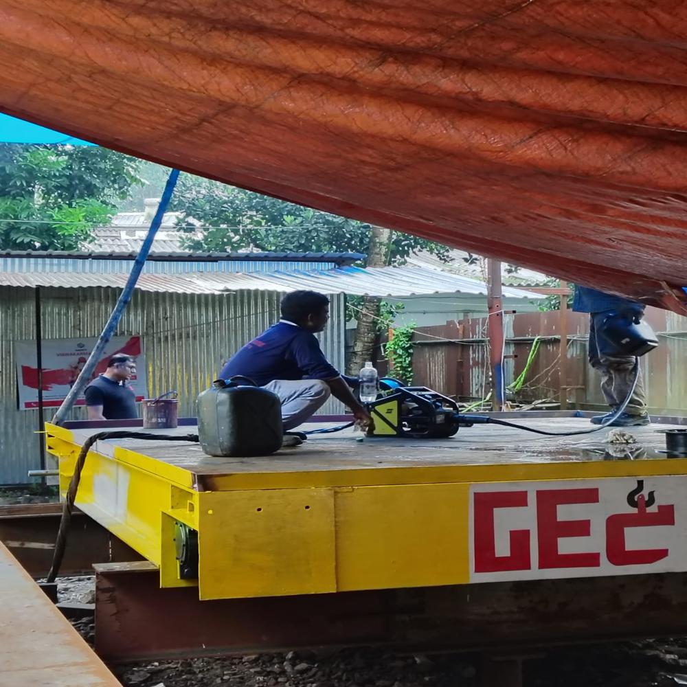 Coil Transfer Car - Application: Construction