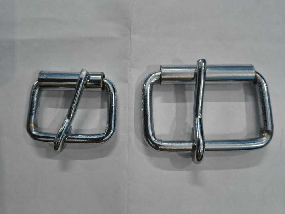 Roller Buckles - Color: Silver