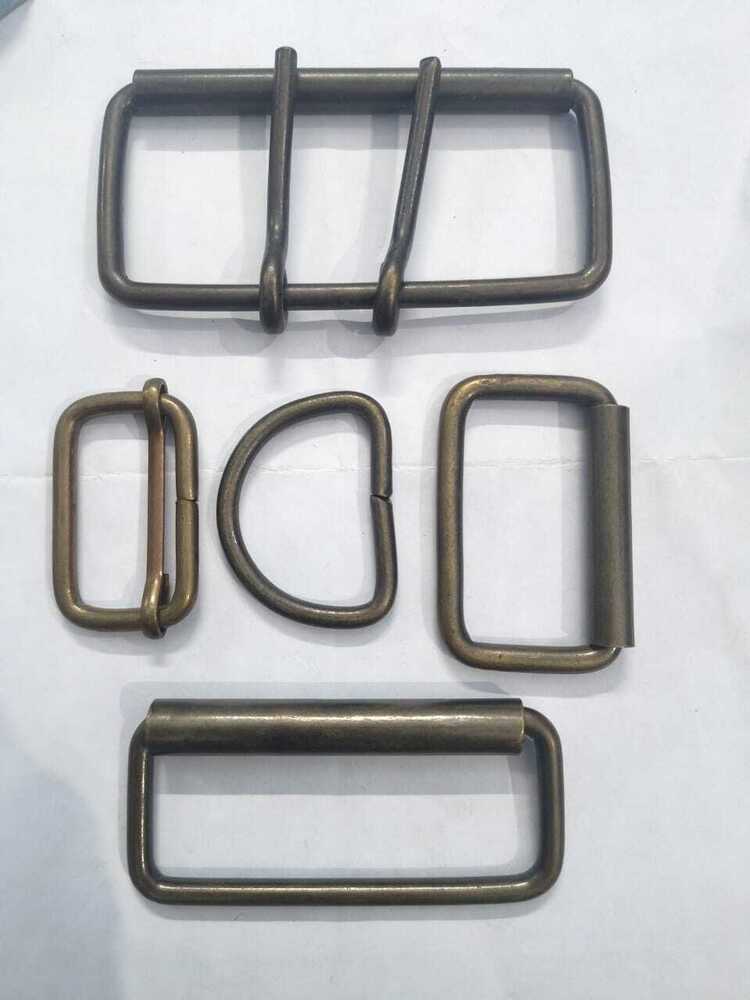 Iron Roller Buckle With 2 Prong Size 4 Inch