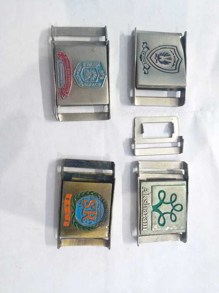 Male Female School Buckles - Color: Silver