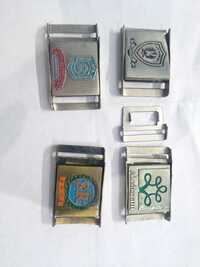 Male Female School Buckles - Color: Silver