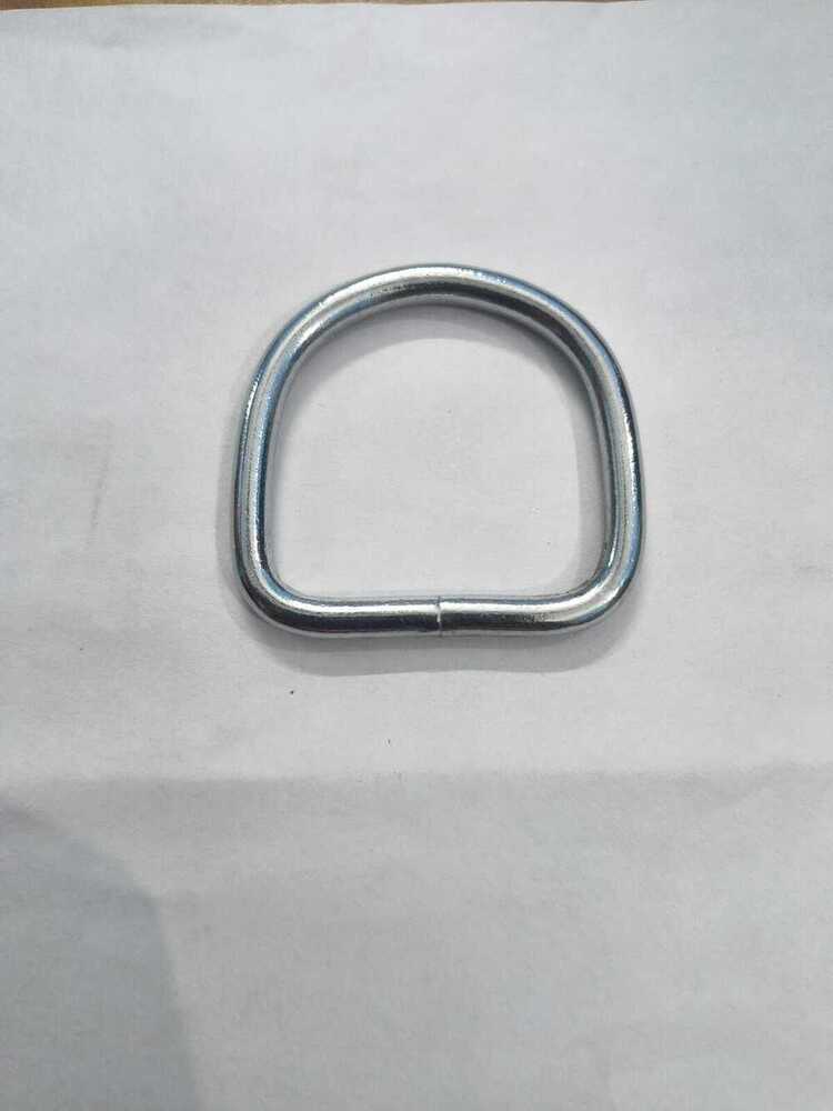 Iron D Rings - Color: Silver