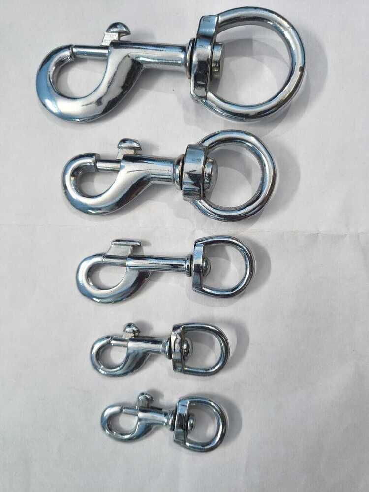 Type-2 Iron Dog Hooks - Color: Silver