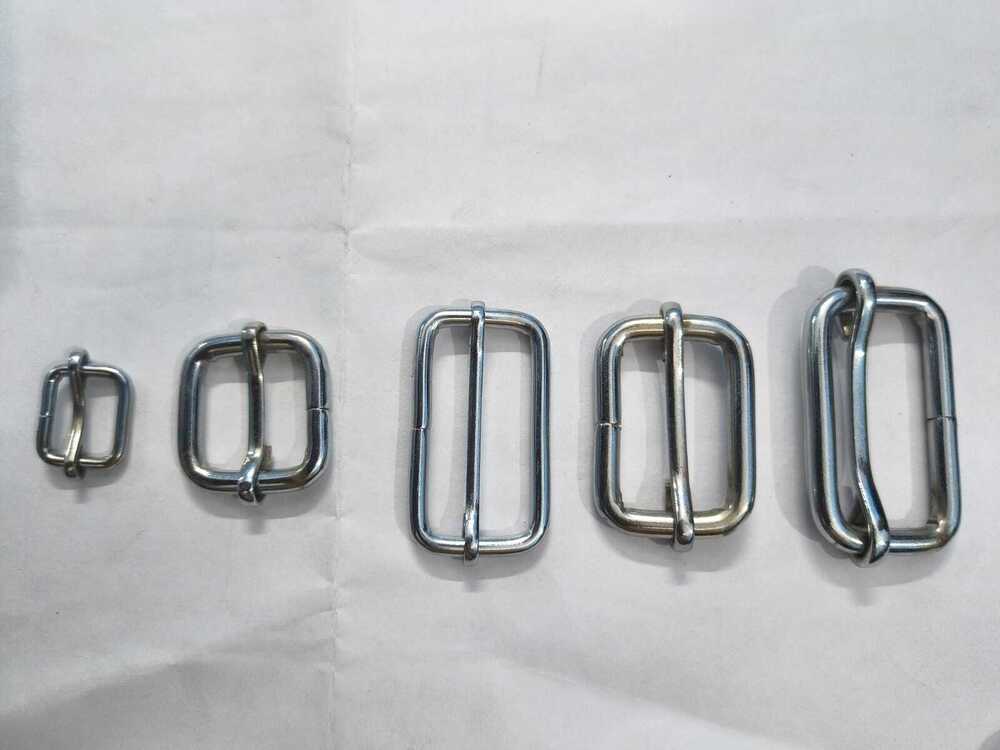 Iron Adjuster Buckles - Color: Silver