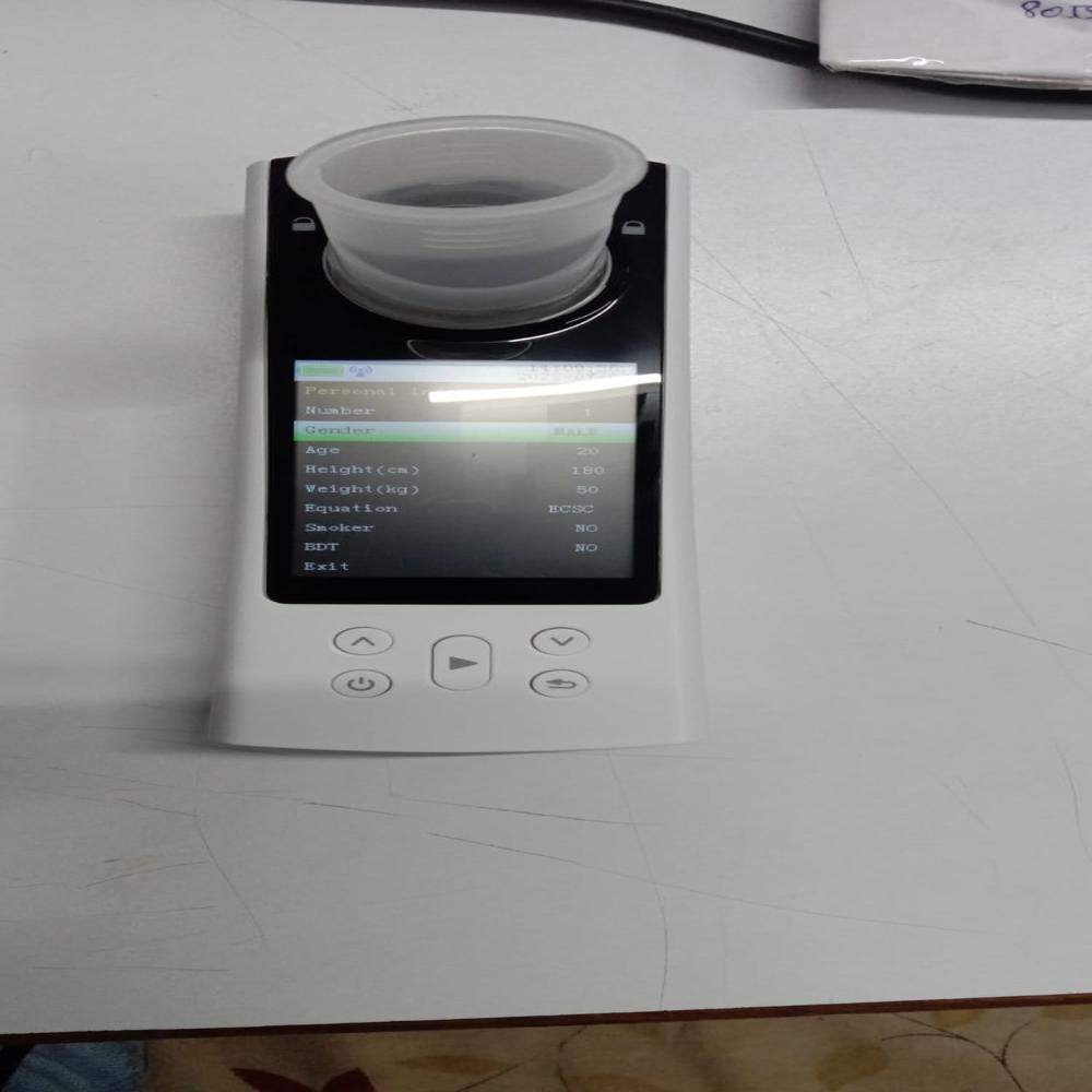 Contac Spirometer - Lightweight Design , Accurate Measurement For Enhanced Lung Function Assessment
