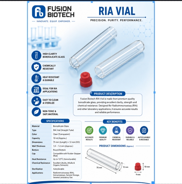 Ria Vial - Application: Laboratory