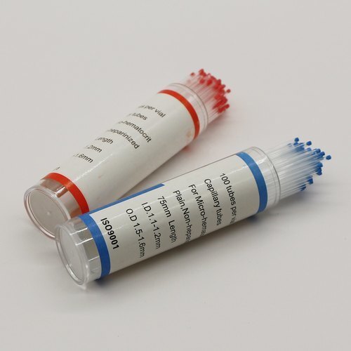 Non Hepernized Capillary Tube