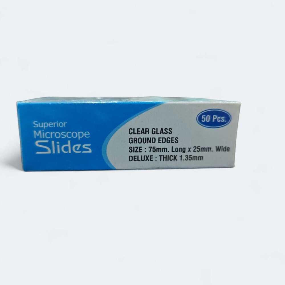 Microscope Glass Slides - Color: Transparent
