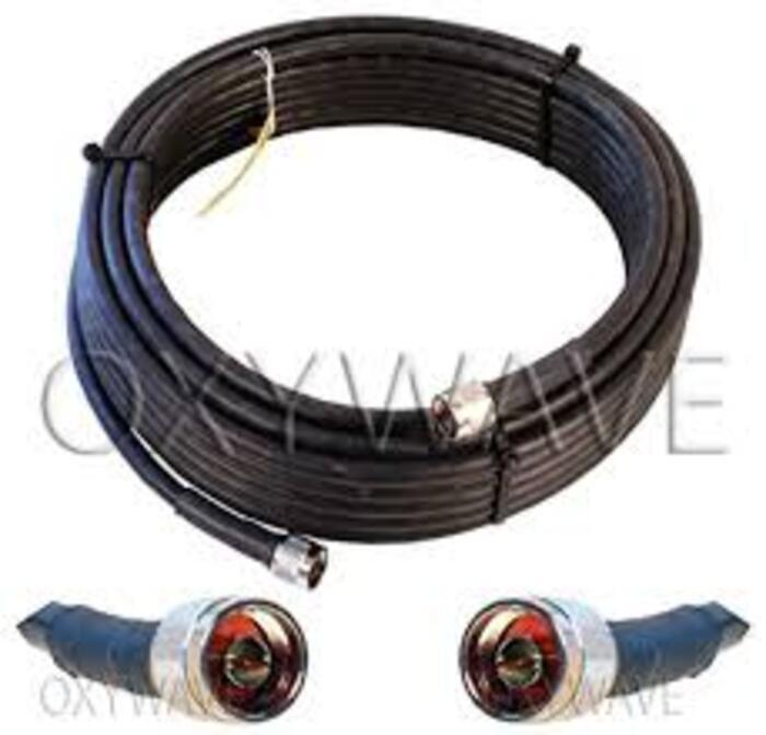 Oxywave Premium LMR200 Cable with TNC Male Connector