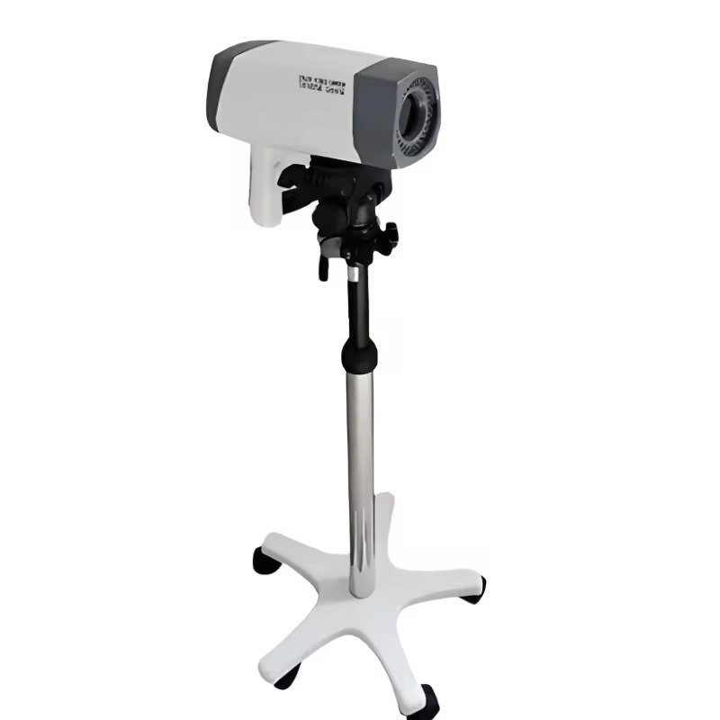 Digital Video Colposcope - Iron Construction, 90x90x90 Inch Dimensions | Ideal For Hospital Use, Lightweight 5 Kilograms, Elegant White Design