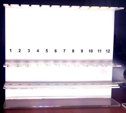 Disposable Esr Pipette Stand - Color: White