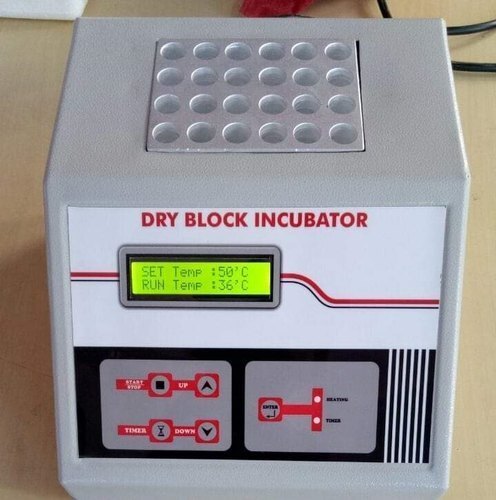 Digital Dry Block Incubator - Accuracy: +0.5 °C