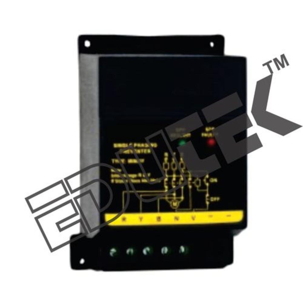 Single Phasing Preventor (Spp-123) - Plastic Metal, 0.5 Kg, 220-440v | Prevents Single Phasing In Electric Motors, Led Indicator, 1-year Warranty