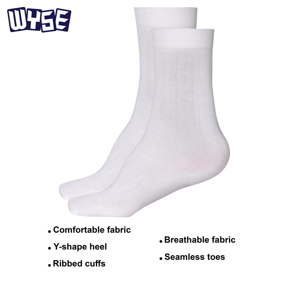 Kids Uniform Socks - Polyester Over Knee Length, Small Size | Unisex, All Season, Plain Pattern In Black, White, Navy Blue