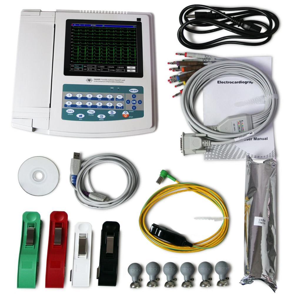 12 channel ecg cms-1200g