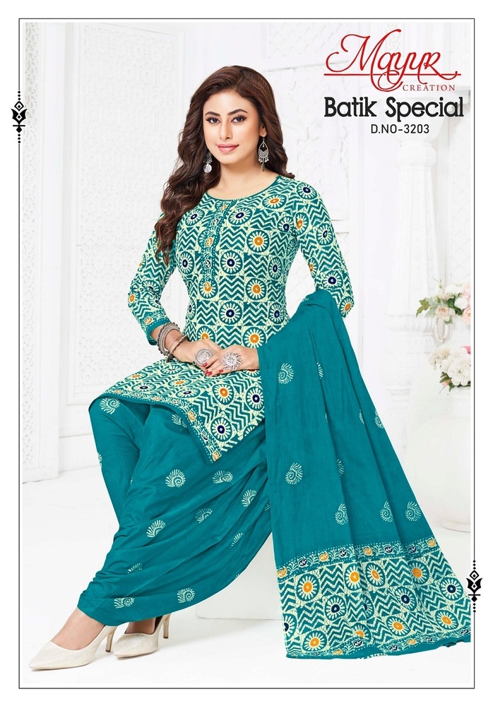 Mayur Batik Special Vol-32  Dress Material