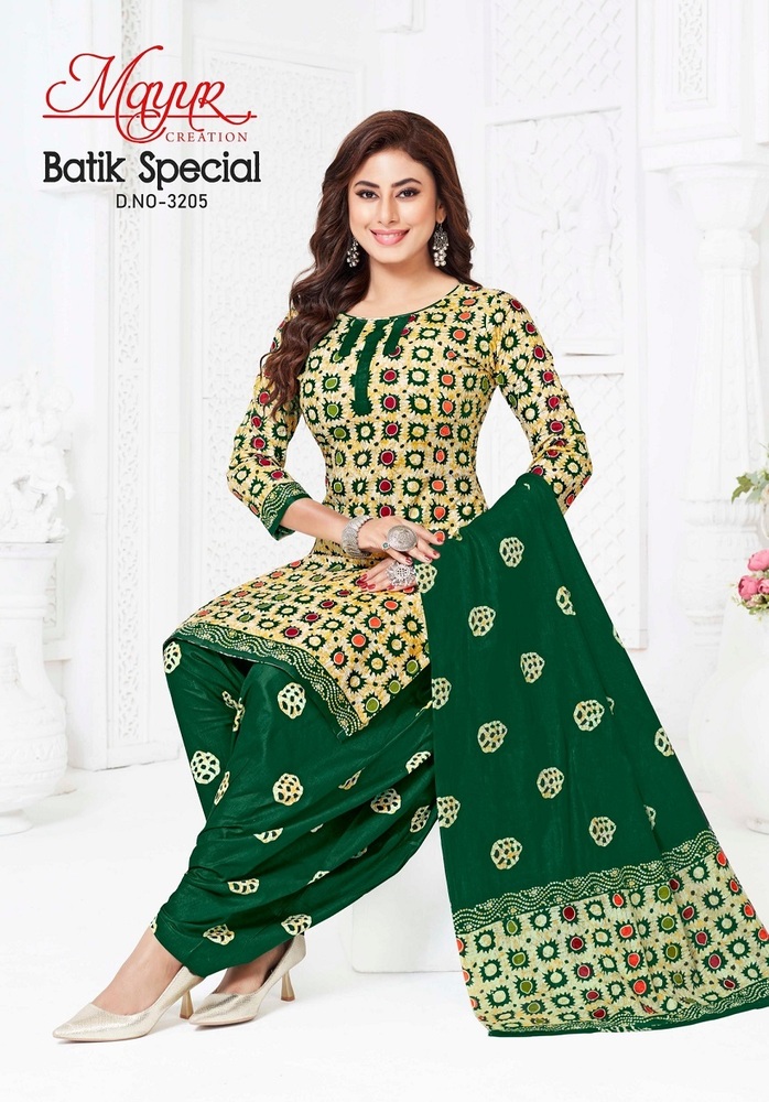 Mayur Batik Special Vol-32  Dress Material