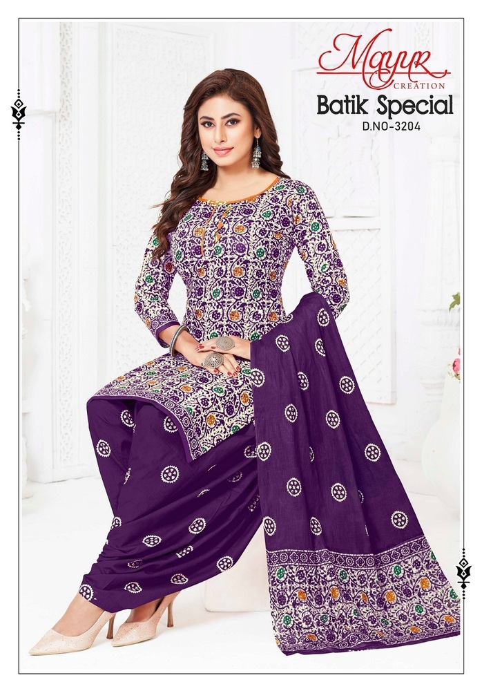 Mayur Batik Special Vol-32  Dress Material