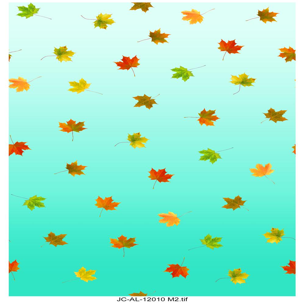 Leaf Motif Digital Printed Fabric